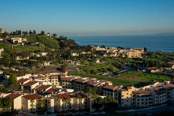 Malibu campus aerial view- Pepperdine University