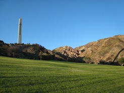 A view of the campus grass - Pepperdine University