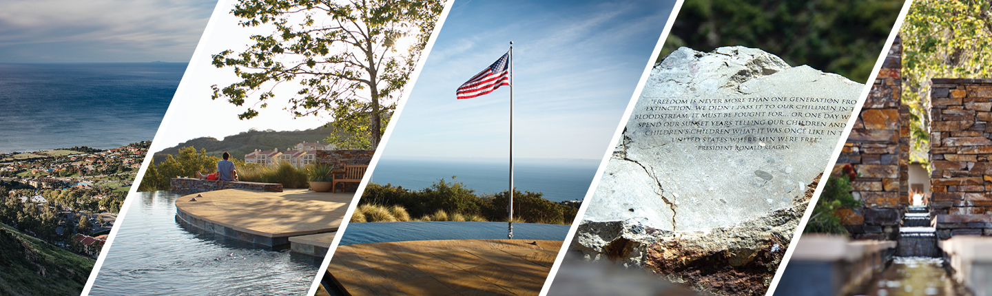 View from Pepperdine's Heroes Garden