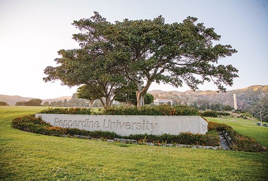 Trees and Scenery - Pepperdine University 