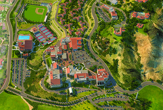 Pepperdine interactive campus map