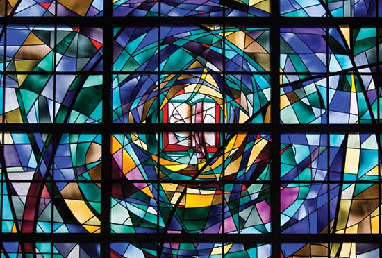Stauffer Chapel Stained Glass - Pepperdine University 