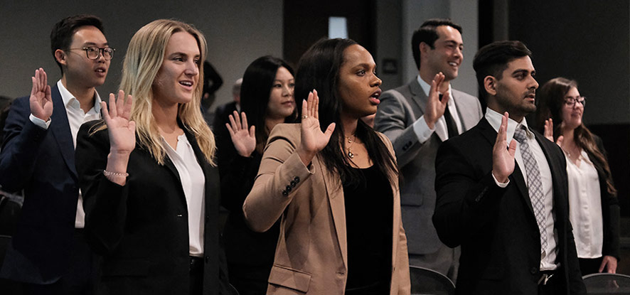 Students at the School of Law - Pepperdine University