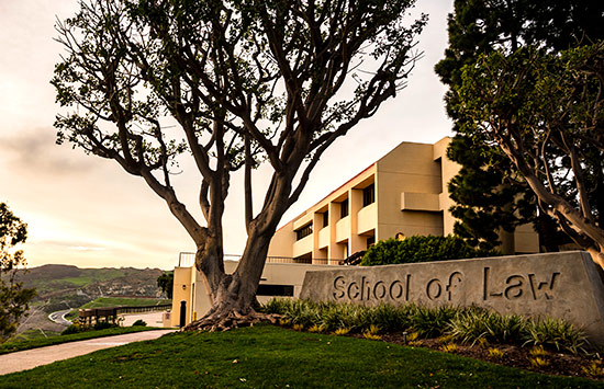 School of Law building - Pepperdine University