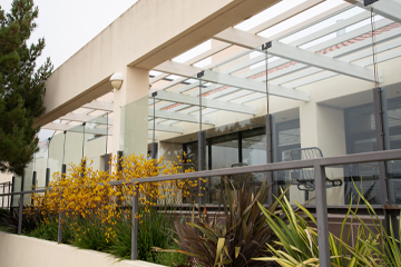 view of pepperdine cafeteria