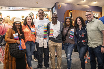 reunion alumni at reception