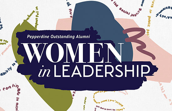 outstanding alumni women in leadership logo