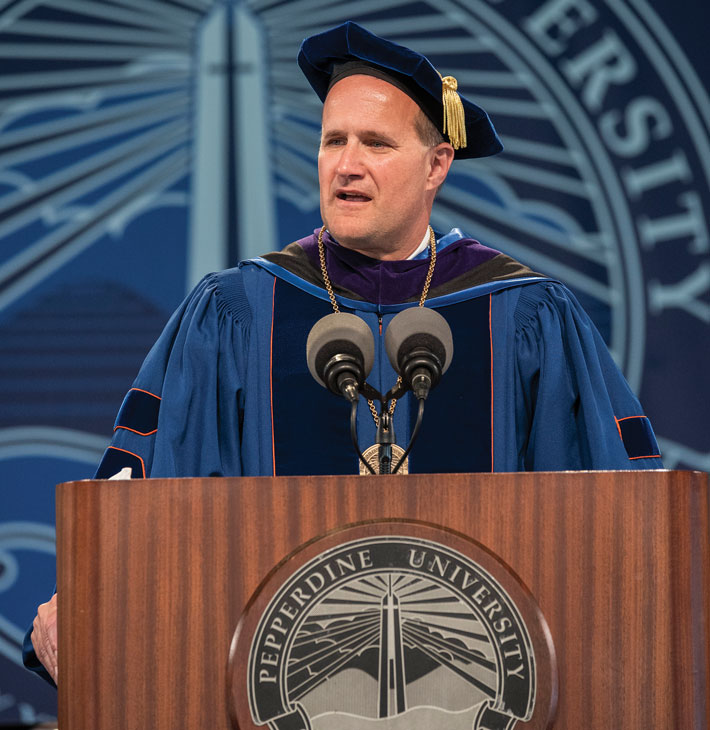 Jim Gash - Pepperdine's President