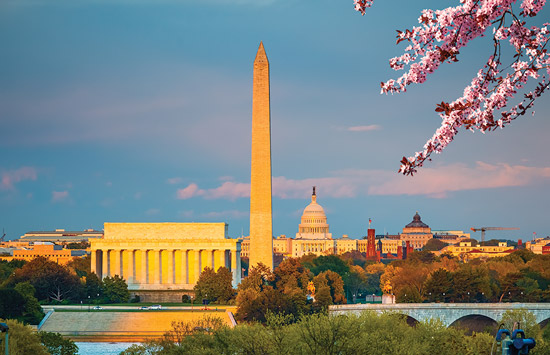 Washington DC view of capital