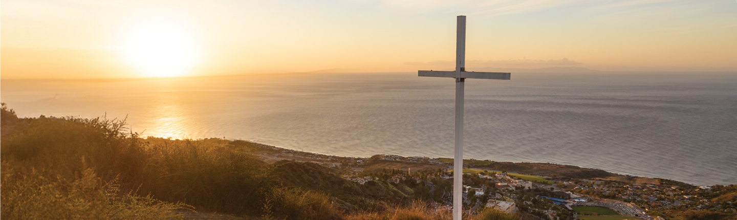 Pepperdine Malibu Campus at sunset
