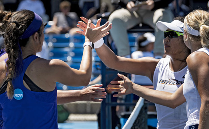 Pepperdine finished first in the Division I-AAA 