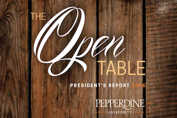 President's Report 2016 - Pepperdine University