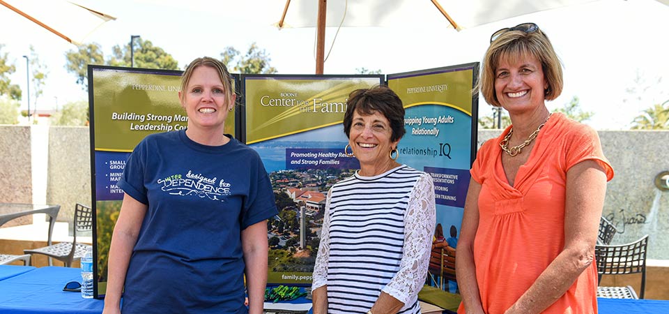 Pat and Shirley Boone Center for the Family donations - Pepperdine University