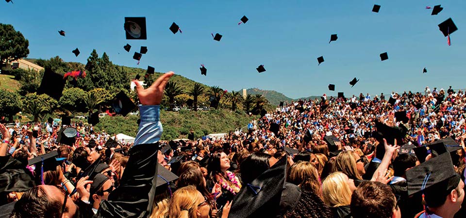 Seaver College commencement celebration - Pepperdine University