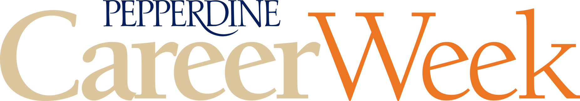 Career Week wordmark - Pepperdine University