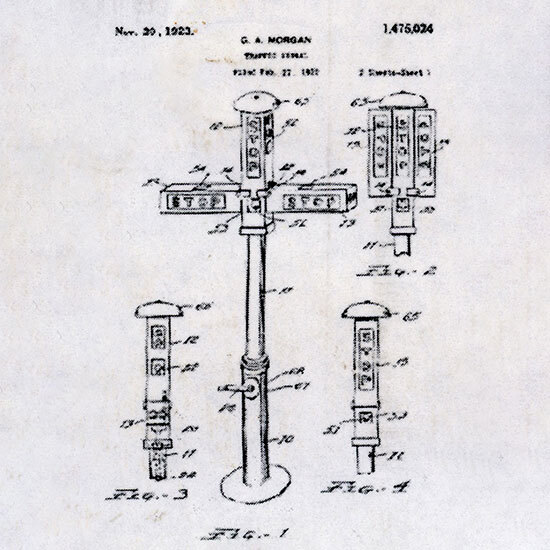 traffic light patent rendering