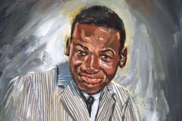portrait sketch of Larry Donnell Kimmons