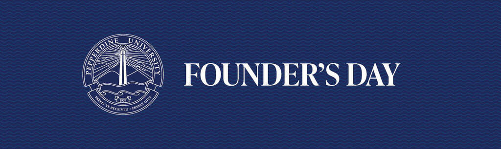 Founders Day Logo with Pepperdine Seal