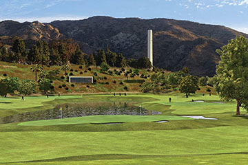 Pepperdine Golf Clubhouse Rendering