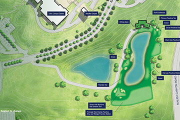 Pepperdine Golf Site Rendering