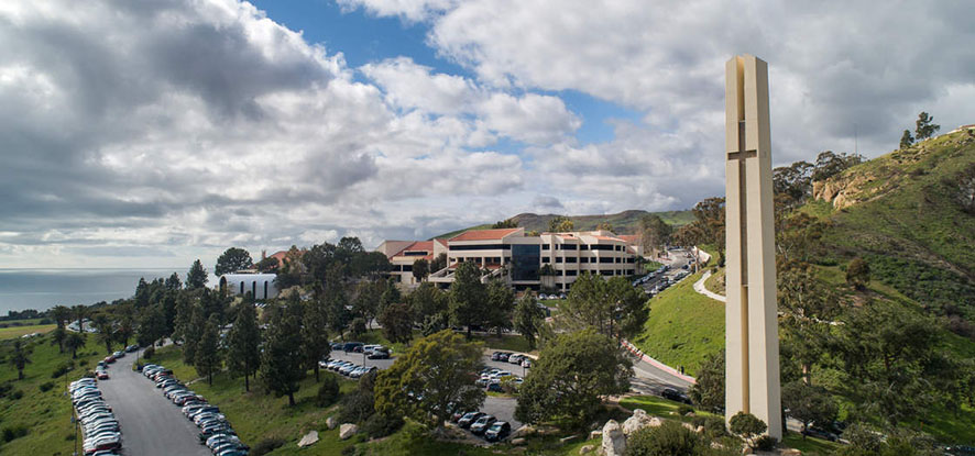 Pepperdine Theme Tower