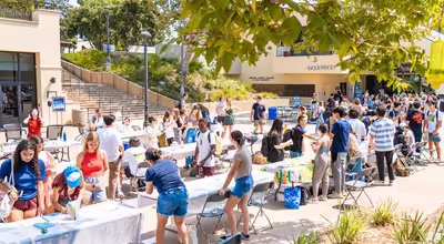 Student of Pepperdine University Campus