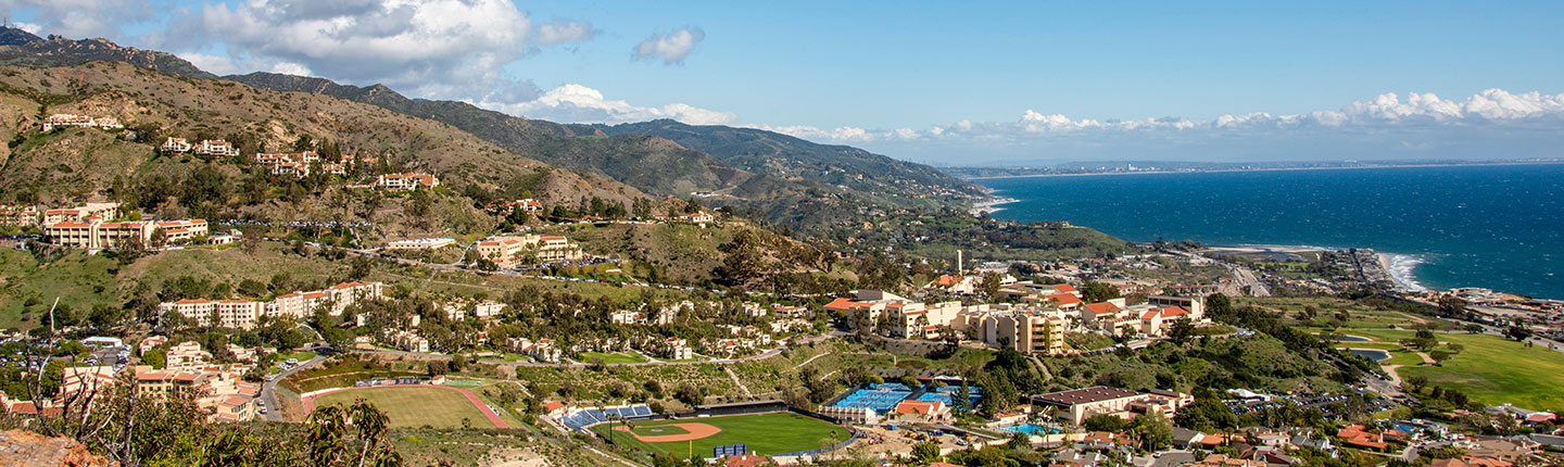 Pepperdine University Campus Aerial View