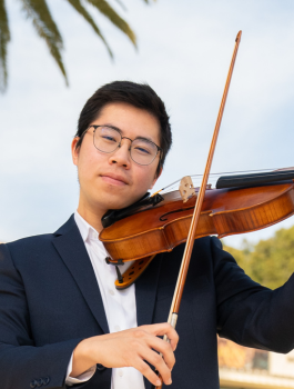 Sam Sun on Violin