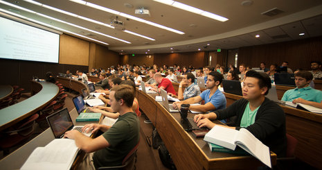 Students in a classroom - Pepperdine University