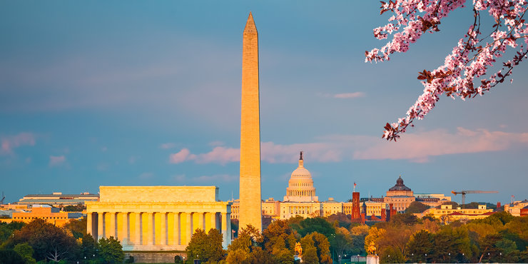 Washington DC skyline