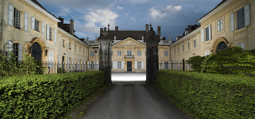 Entrance for Chateau d'Hauteville