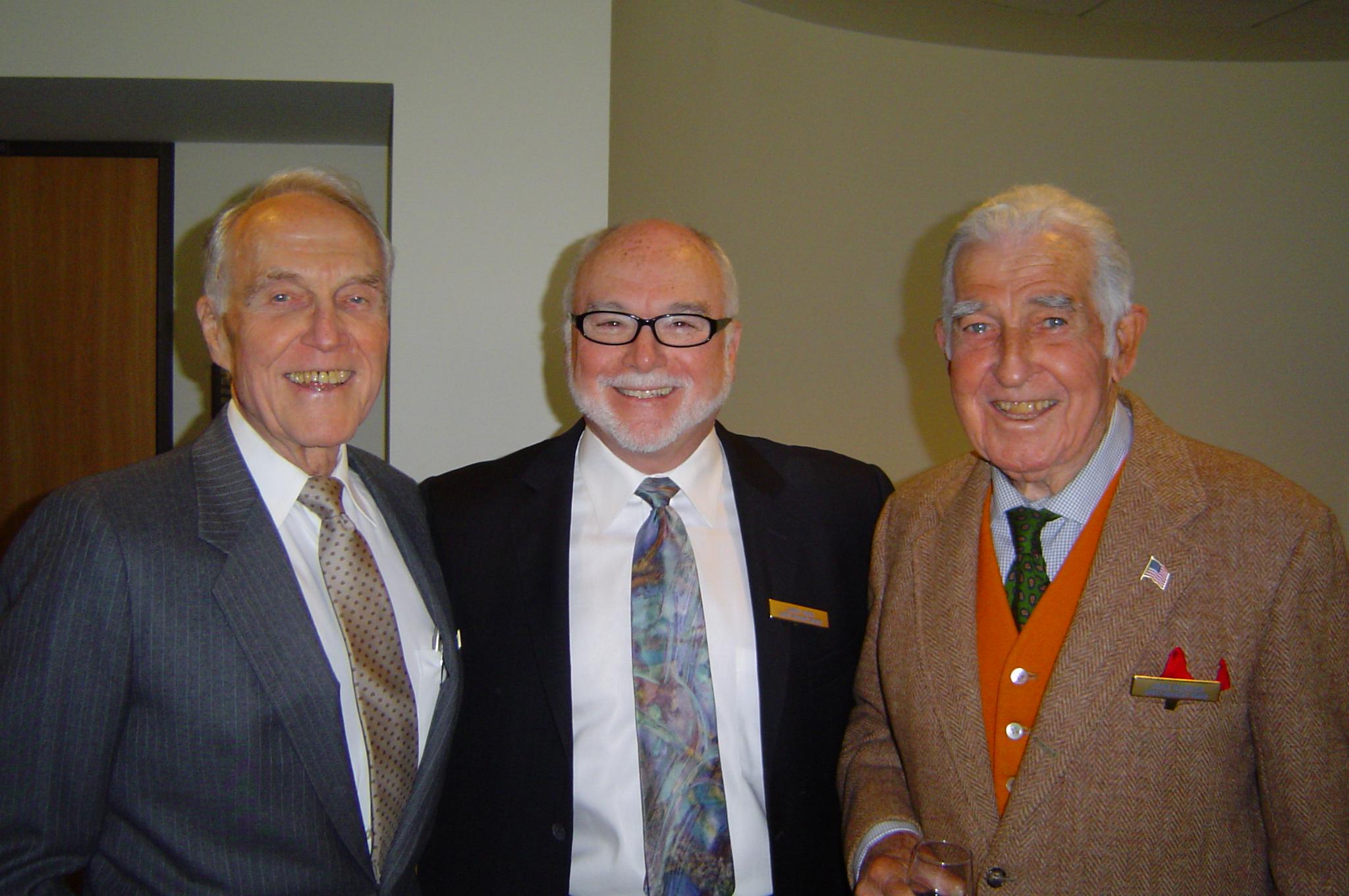 Crest Board members Bob McIntosh, Larry Mira, and John Merrick 
