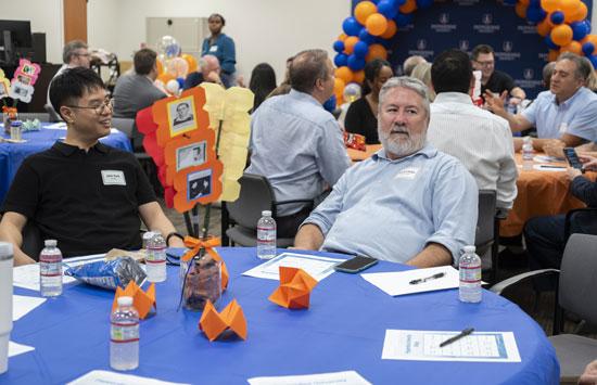 people sitting at a table