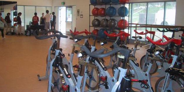 Campus Recreation Fitness Studio (under grandstand, Harilela International Tennis Stadium)  - Pepperdine University