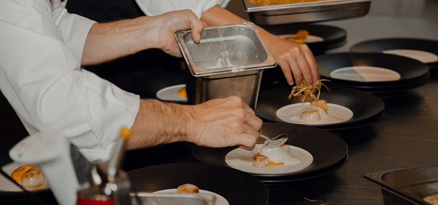 Chateau Events food prep