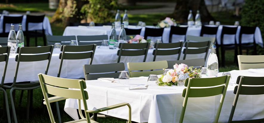 Chateau Events Tables