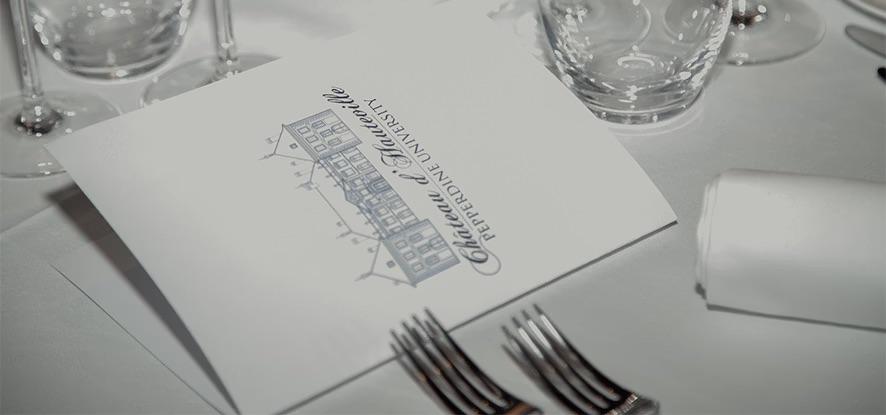 Chateau Events Table setting
