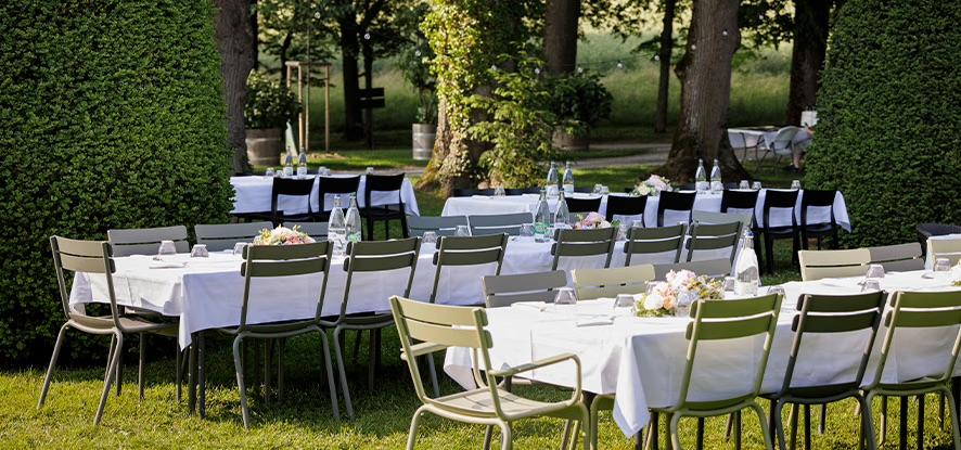 Chateau Events Tables