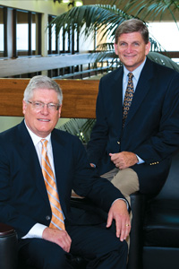 Tom Stipanowich and Peter Robinson - Pepperdine Magazine