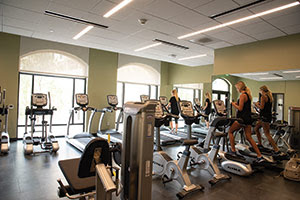 Seaside Residence Hall Gym - Pepperdine University