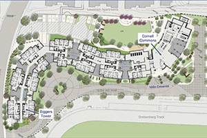 Map of Seaside Residence Hall - Pepperdine University