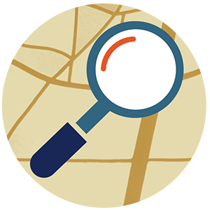 Magnifying Glass Icon - Pepperdine Magazine