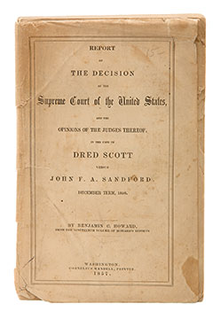 Case of Dred Scott book cover