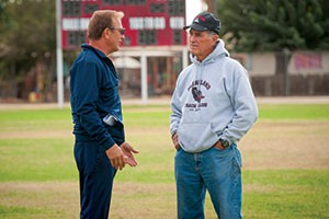 Jim White and Kevin Costner - Pepperdine Magazine