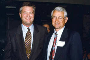 Steve David and David Davenport - Pepperdine Magazine