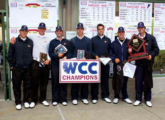 The 2009-2010 men's golf team - Pepperdine Magazine