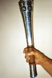 Olympic torch - Pepperdine Magazine