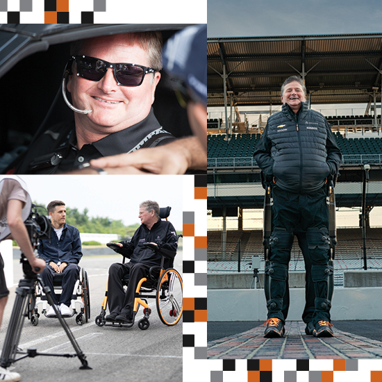 Sam Schmidt photo collage