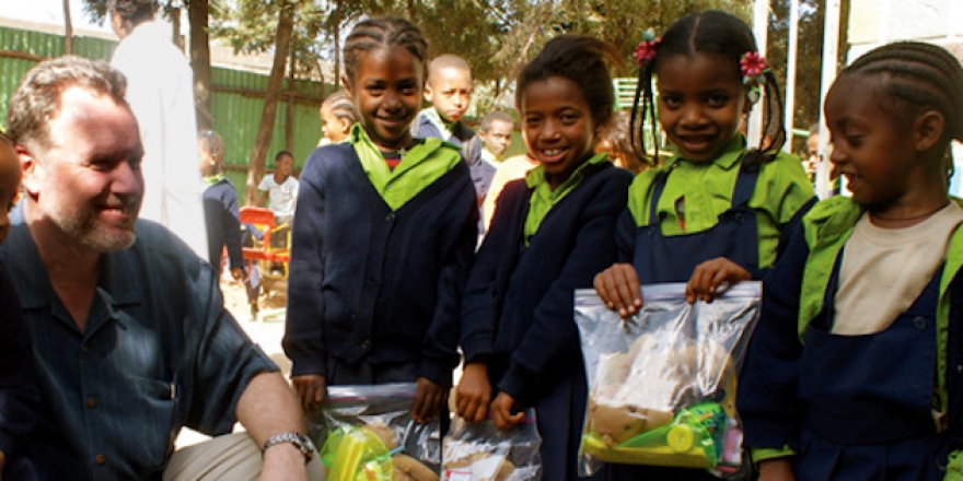 Group of children - Pepperdine Magazine