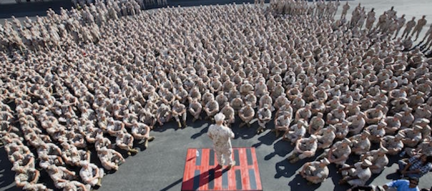 Members of the US Marine Corps - Pepperdine Magazine